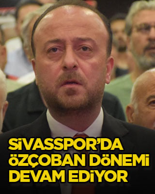 Sivasspor’da Özçoban dönemi devam ediyor