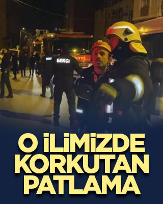 Sivas’ta patlama! Yaralılar var