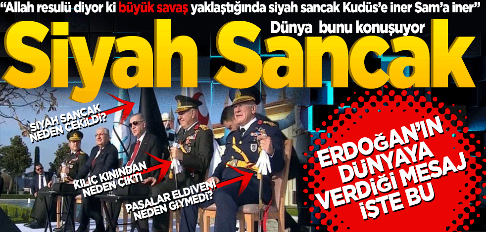 Siyah sancak neden çekildi?