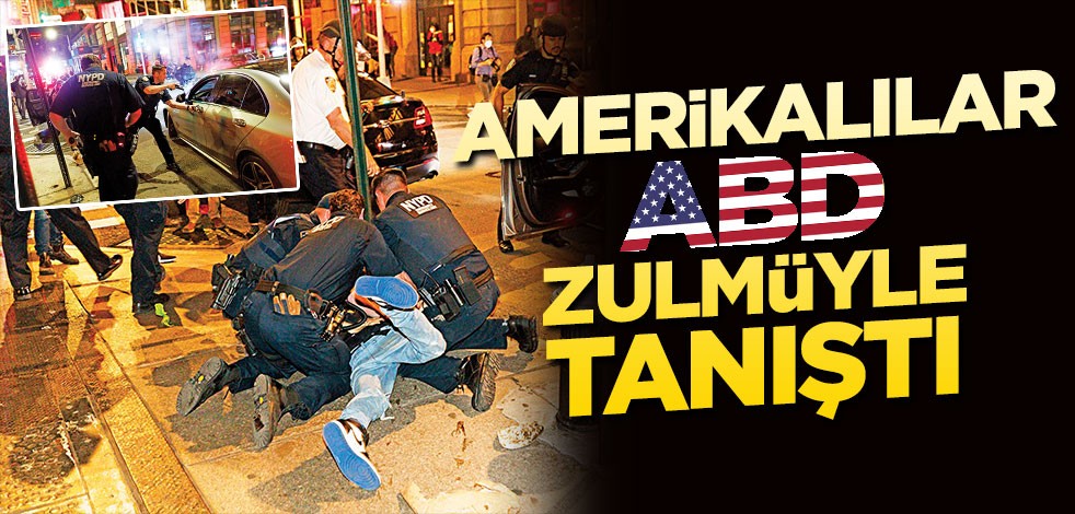 Siyahi başkaldırı hızla yayılırken, eylemcilere yönelik polis zorbalığı had safhada...