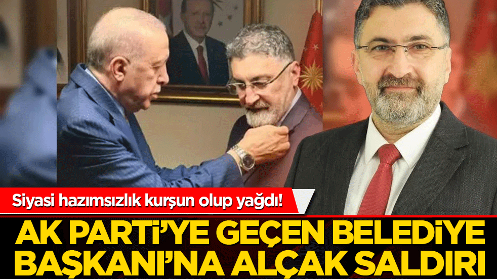 Siyasi hazımsızlık kurşun olup yağdı! AK Parti’ye geçen Serik Belediye Başkanı’na alçak saldırı