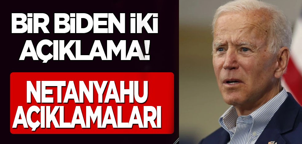 Siyasi sebeplerden dolayı mı Biden tutarsız? Pes dedirten olay: Netanyahu hakkındaki açıklamaları!
