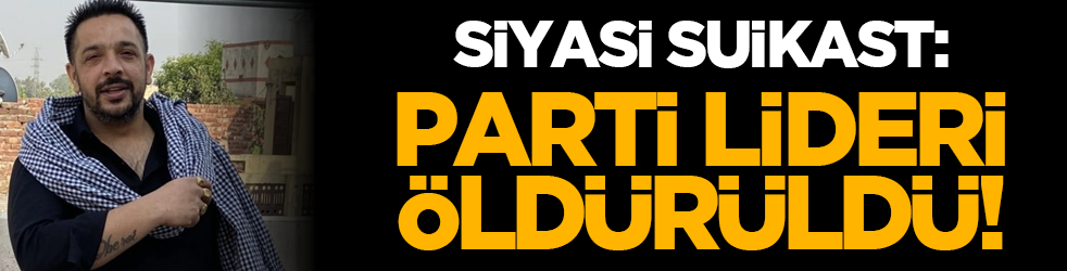 Siyasi Suikast: Parti Lideri Öldürüldü!