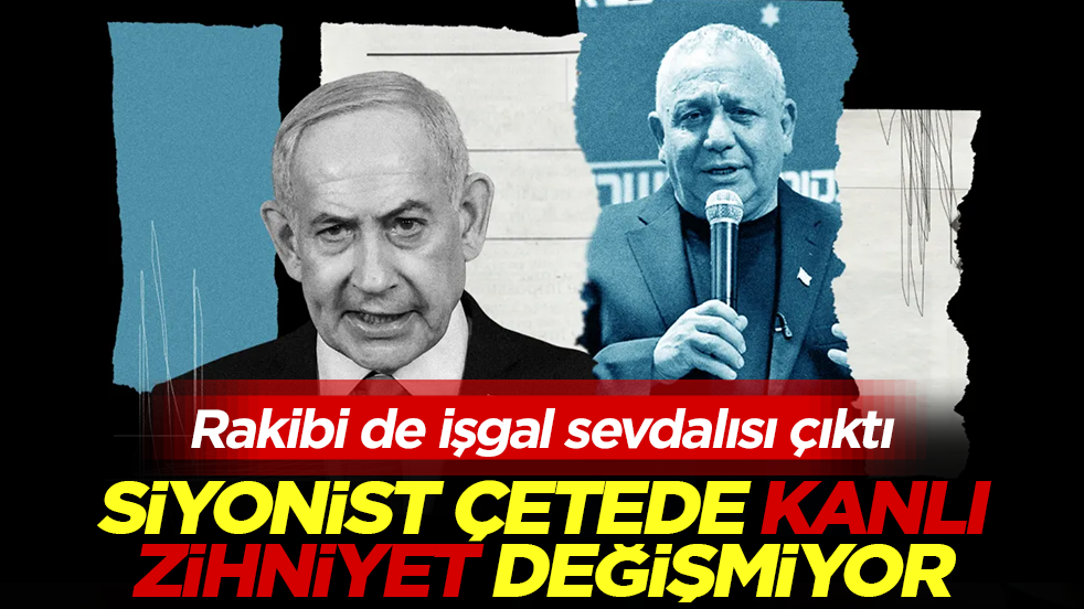 Siyonist çetede kanlı zihniyet değişmiyor! Katil Netanyahu’nun rakibi de işgal sevdalısı çıktı