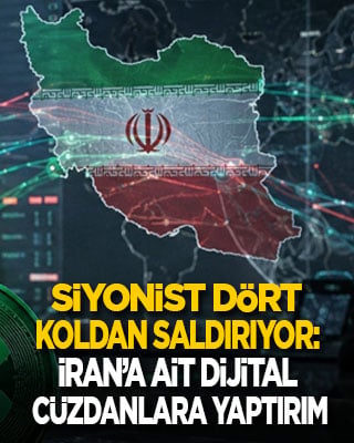 Siyonist dört koldan saldırıyor: İran’a ait 37 dijital cüzdana yaptırım