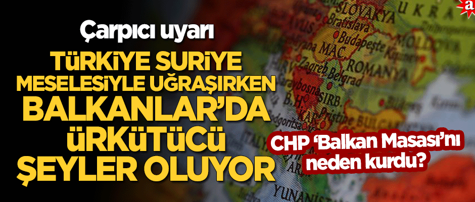 "Siyonist güçler tüm dikkatleri Suriye'ye çekerek, Balkanlar'da iç savaş hazırlığındalar"