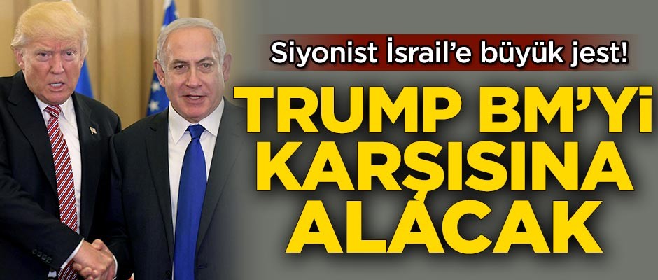 Siyonist İsrail'e büyük jest!