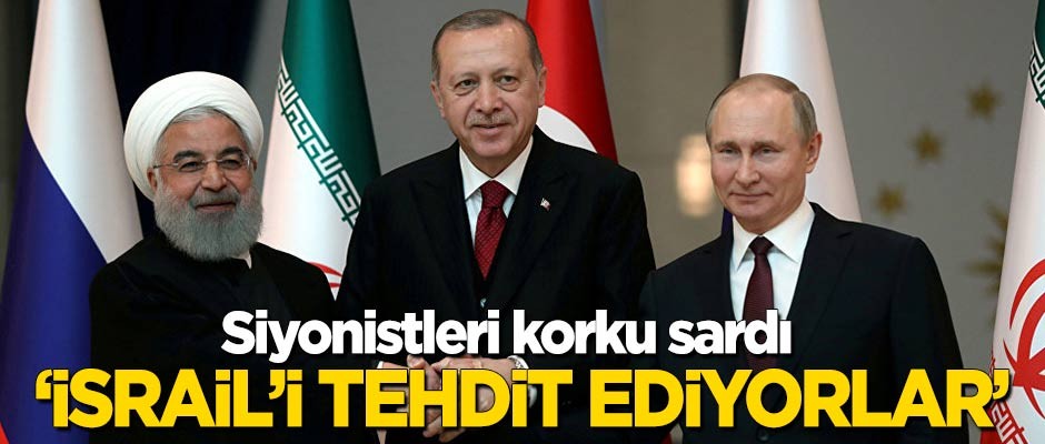Siyonist İsrail'i korku sardı! "İsrail’i tehdit ediyorlar"
