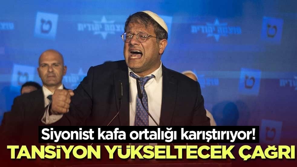 Siyonist kafa ortalığı karıştırıyor! Tansiyon yükseltecek çağrı