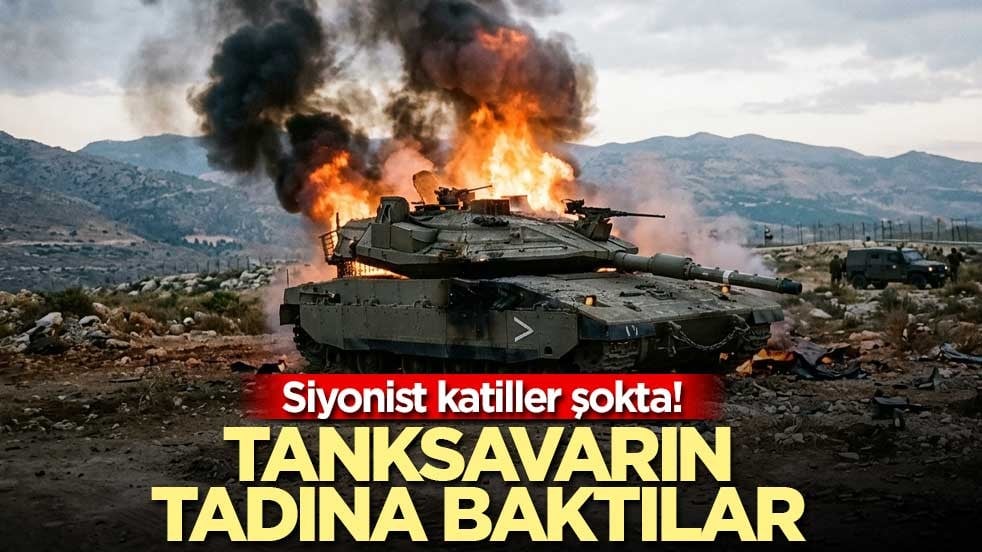 Siyonist katiller şokta! Tanksavarın tadına baktılar