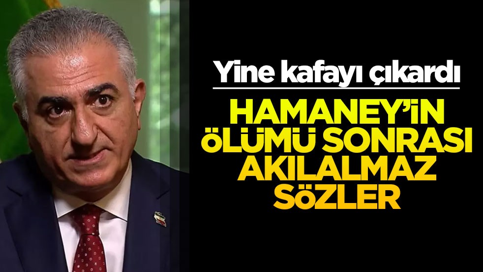 Siyonist kuklası Pehlevi yine kafayı çıkardı! Hamaney sonrası akılalmaz çağrı
