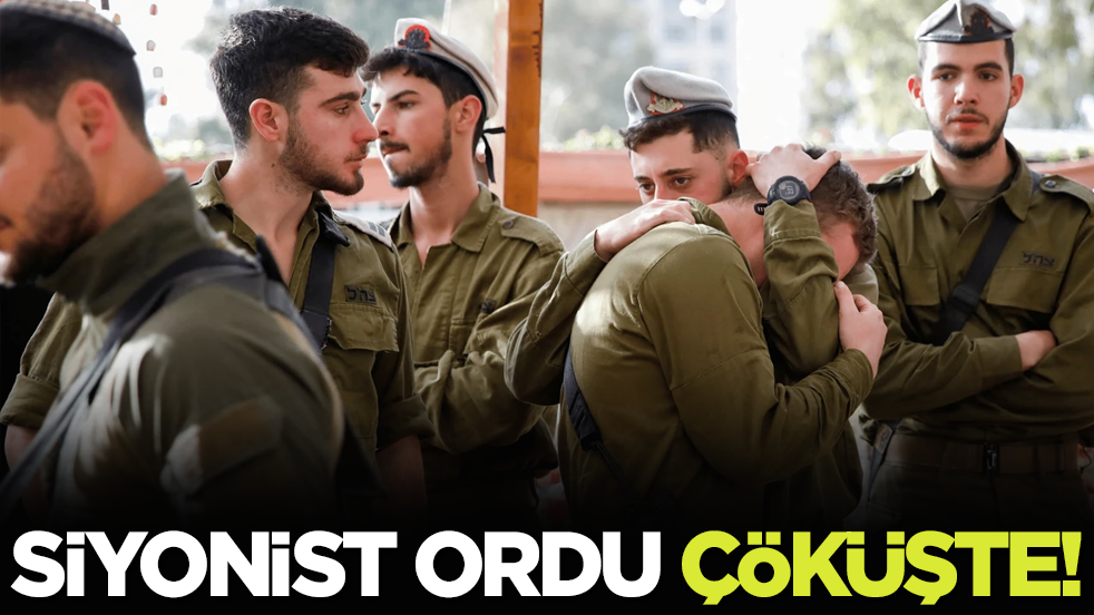 Siyonist ordu çöküşte!