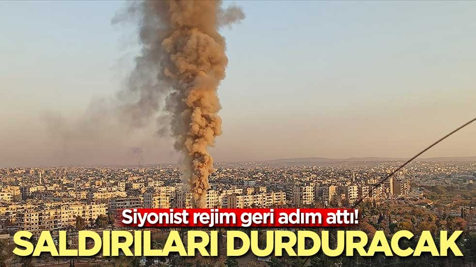 Siyonist rejim geri adım attı! Saldırıları durduracak