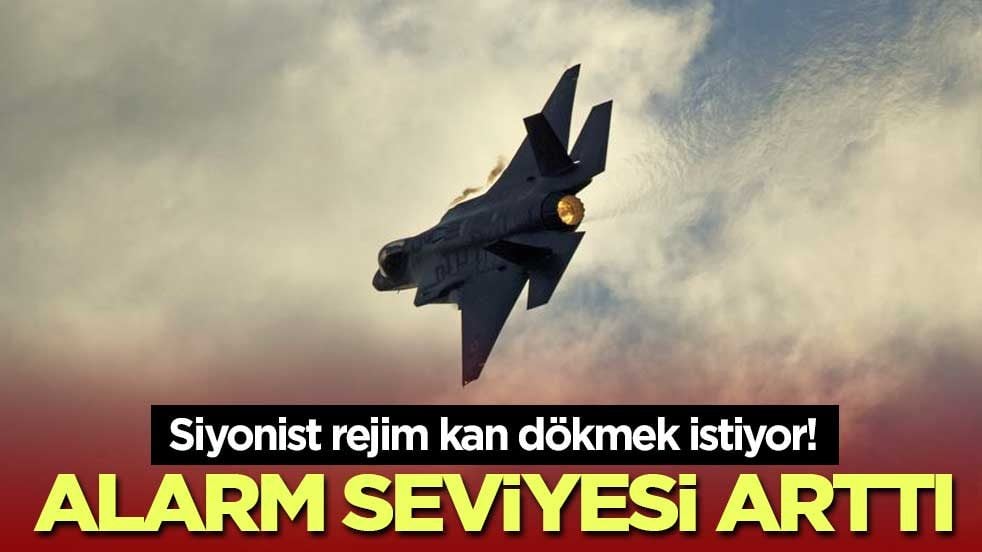 Siyonist rejim kan dökmek istiyor! Alarm seviyesi arttı