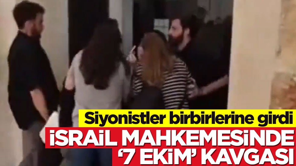 Siyonistler birbirlerine girdi! İsrail mahkemesinde ‘7 Ekim’ kavgası