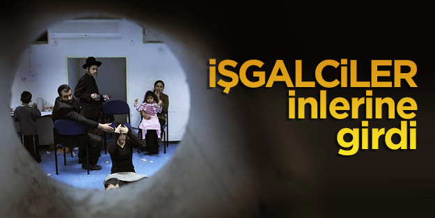 İşgalciler sığınaklara akın etti