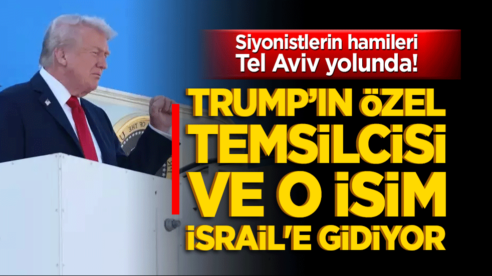 Siyonistlerin hamileri Tel Aviv yolunda! Trump’ın özel temsilcisi ve damadı Kushner İsrail'e gidiyor