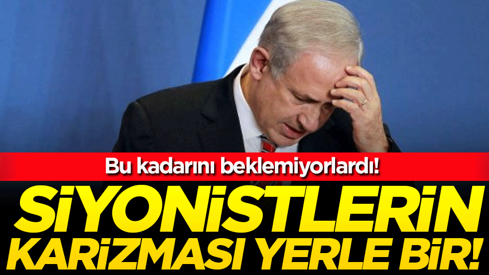 Siyonistlerin karizması yerle bir! Bu kadarını beklemiyorlardı!