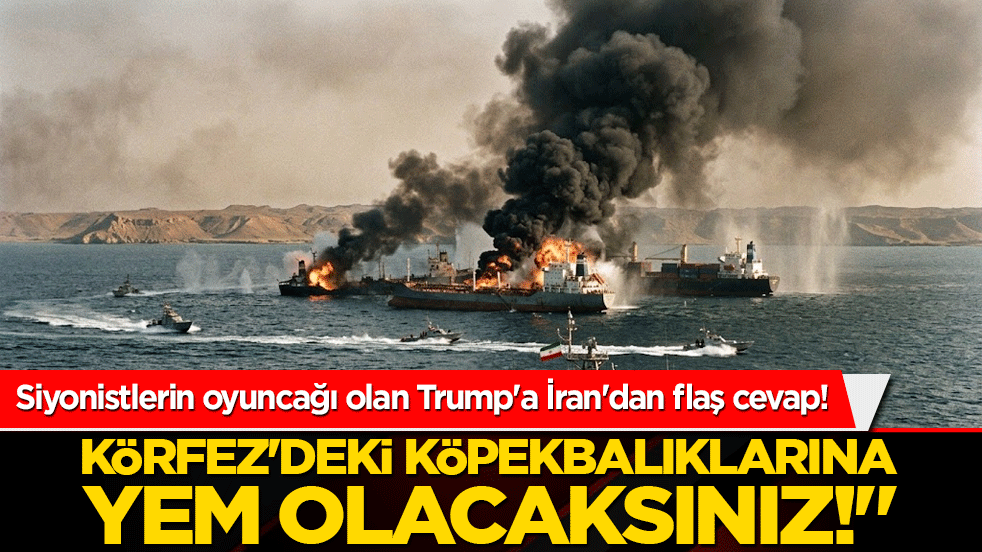 Siyonistlerin oyuncağı olan Trump'a İran'dan kan donduran cevap! 