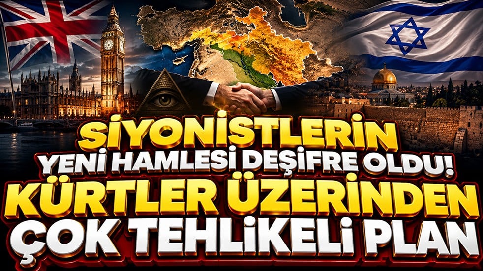 Siyonistlerin yeni hamlesi deşifre oldu! Kürtler üzerinden çok tehlikeli plan