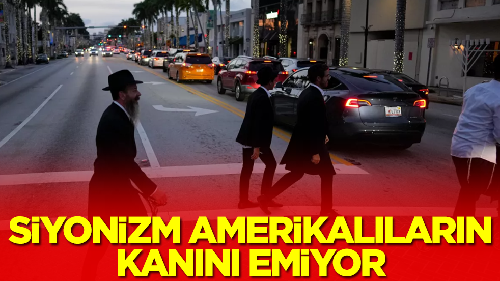 Siyonizm Amerikalıların kanını emiyor
