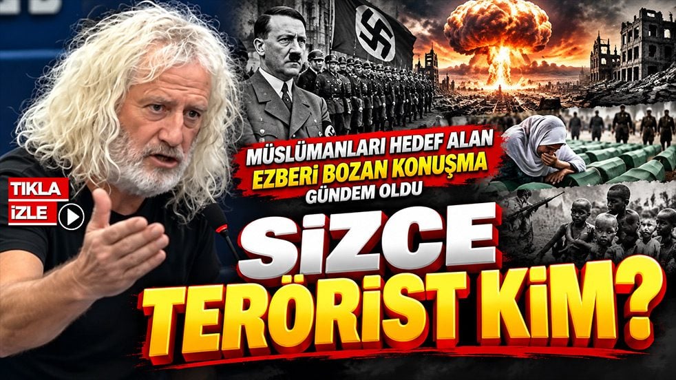 Sizce terörist kim? Müslümanları hedef alan ezberi bozan konuşma gündem oldu