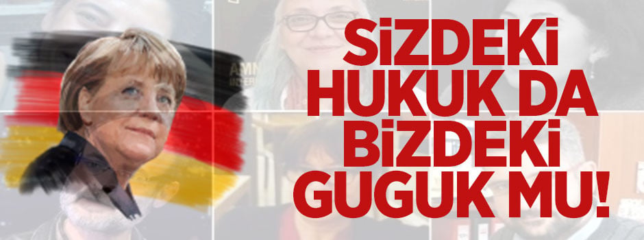 Sizdeki hukuk da bizdeki guguk mu?