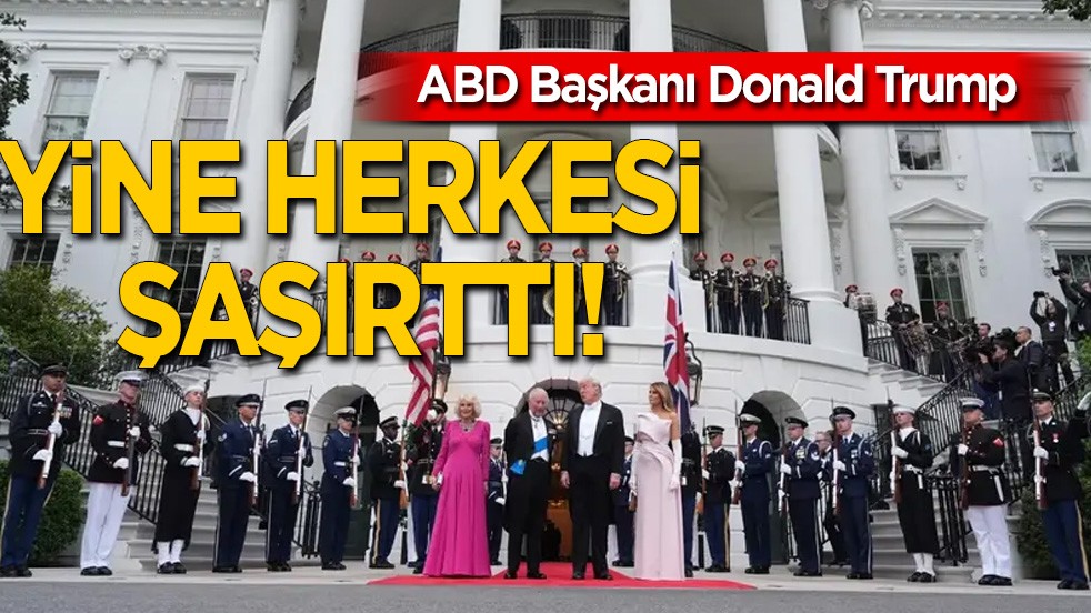 Sizden daha yakın dostumuz yok diyen Trump’ın itirafı şaşkına çevirdi! Davette dikkat çeken ünlü isimler vardı...