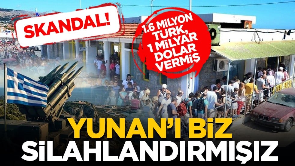 Skandal! 1.6 milyon Türk, 1 milyar dolar vermiş: Yunan’ı biz silahlandırmışız
