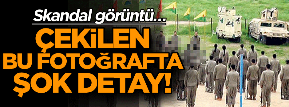 Skandal görüntü… Çekilen bu fotoğrafta şok detay!