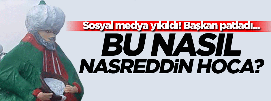 Skandal heykelin ardından başkan harekete geçti!