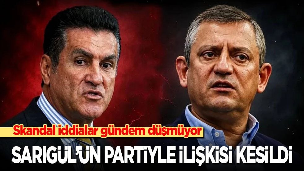 Skandal iddialar gündem düşmüyor: Sarıgül’ün partiyle ilişkisi kesildi