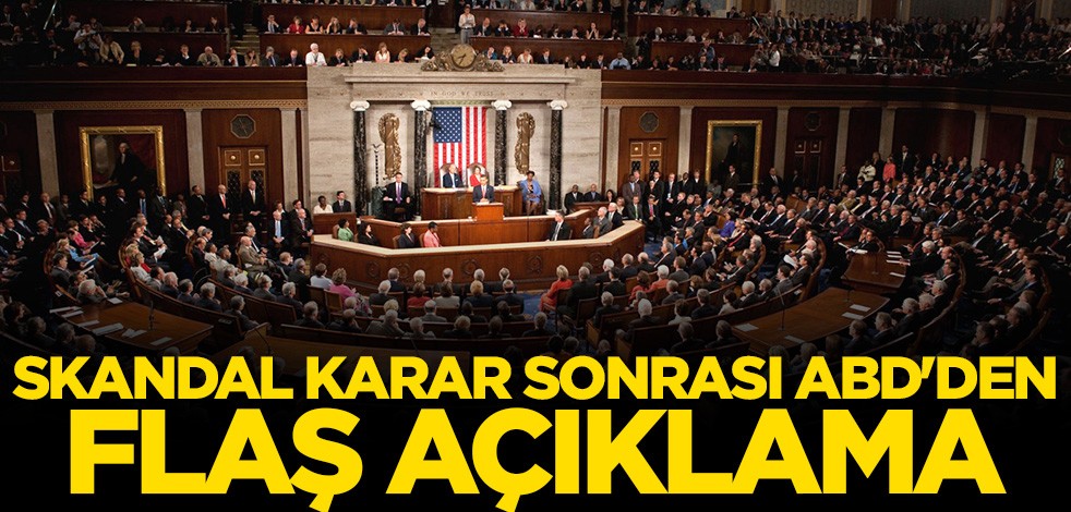 Skandal karar sonrası ABD'den Türkiye açıklaması