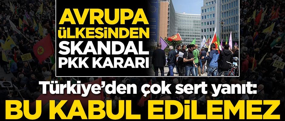 Skandal karar sonrası Türkiye'den açıklama geldi: Bu kabul edilemez