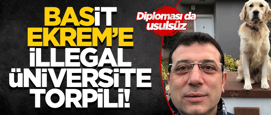 Skandallar bitmiyor! İmamoğlu'na illegal üniversite kıyağı