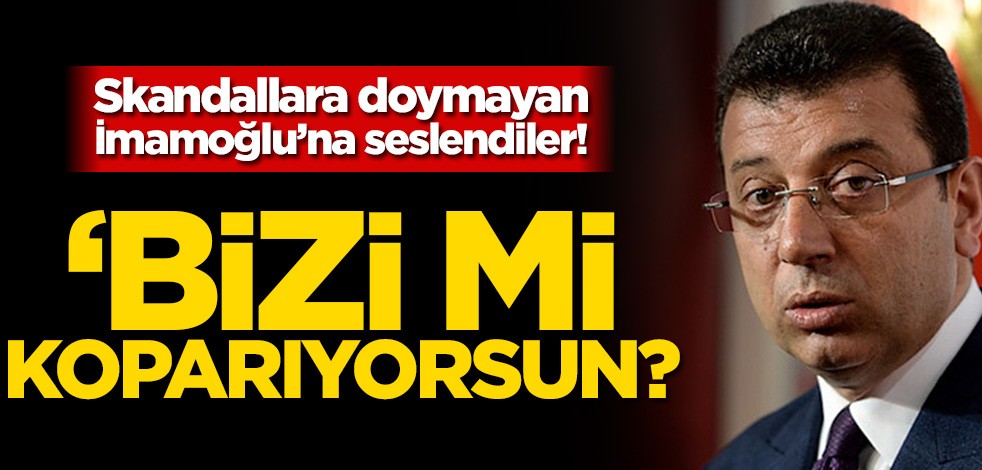 Skandallara doymayan İmamoğlu’na seslendiler! ‘Hiç aç kaldın mı?’