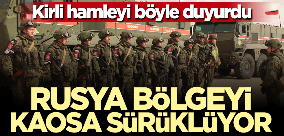 SMO komutanı duyurdu: Esed ve Rusya sızma girişimlerini artırdı