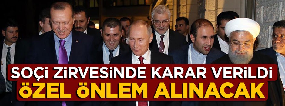 Soçi zirvesinde uçuşlara kriter getirildi