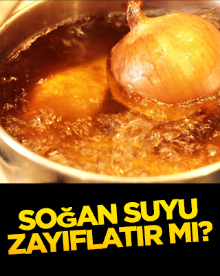 Soğan suyu zayıflatır mı?