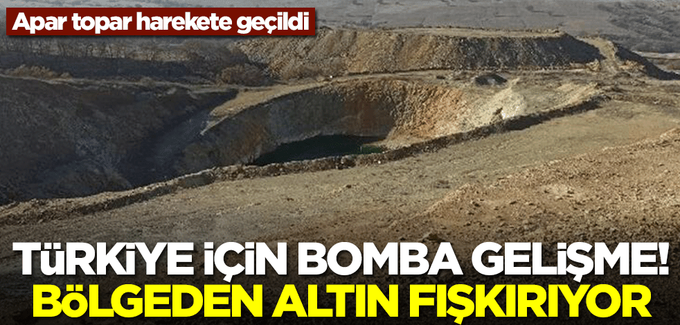 Söğüt'teki milyarlarca dolarlık altın keşfinde önemli gelişme! Apar topar harekete geçildi