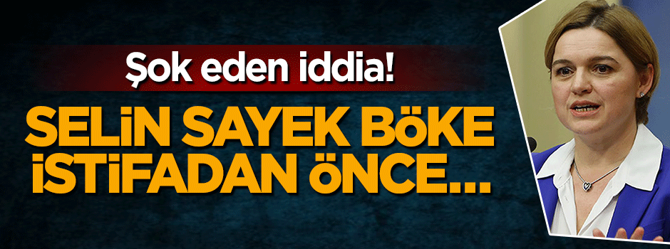 Şok iddia: Selin Sayek Böke istifa öncesi ABD büyükelçisi ile görüştü