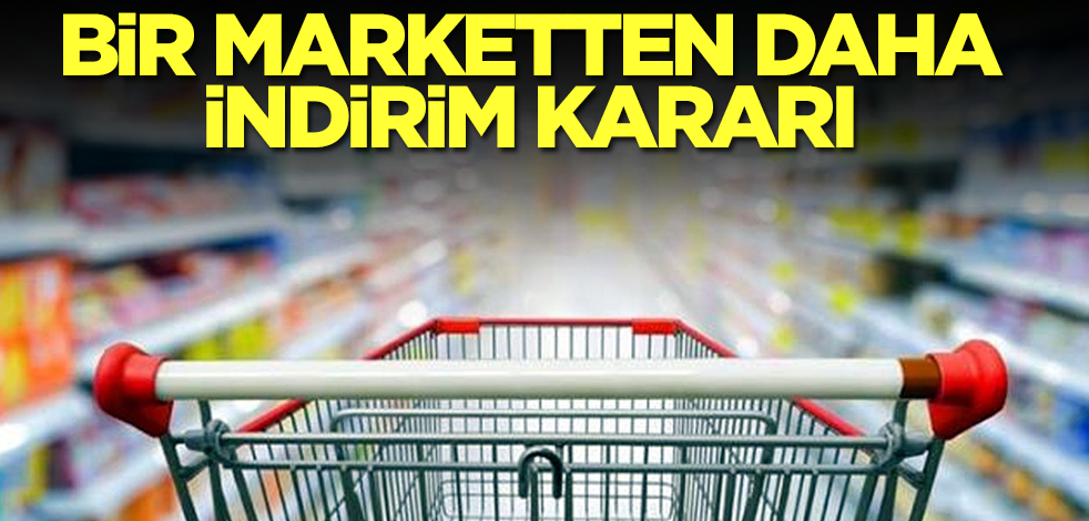Şok ve BİM'den sonra bir marketten daha indirim kararı