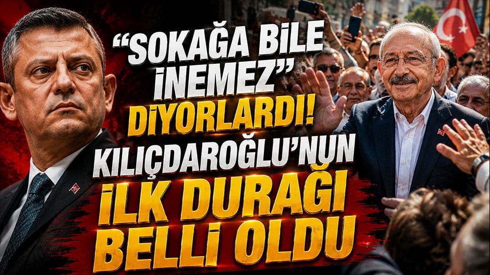 “Sokağa bile inemez” diyorlardı! Kılıçdaroğlu’nun ilk durağı belli oldu
