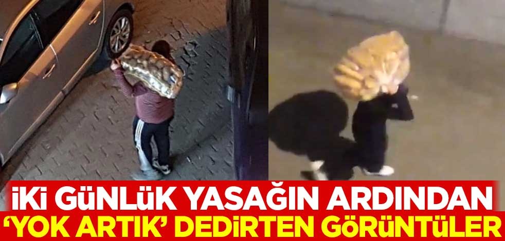 Sokağa çıkma yasağından sonra şaşırtan manzaralar