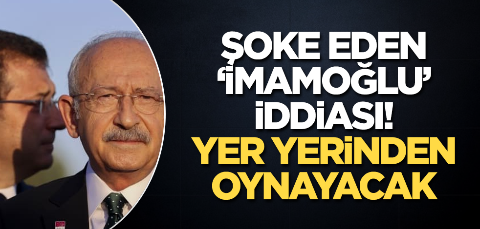 Şoke eden "Ekrem İmamoğlu" iddiası! Yer yerinden oynayacak