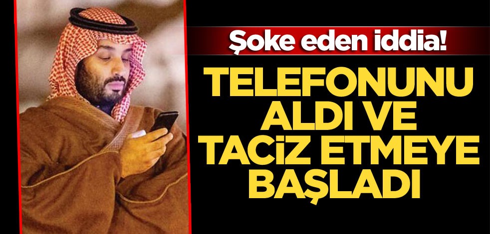 Şoke eden iddia! Telefonunu aldı ve taciz etmeye başladı...