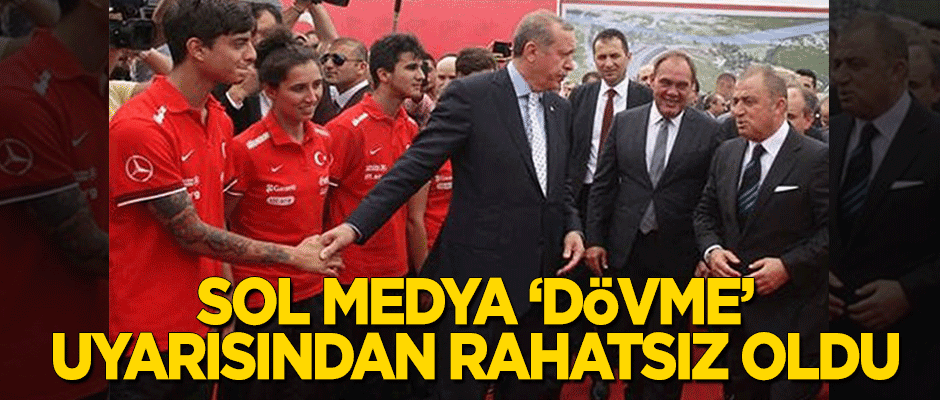 Sol medya Ahmet Gülümseyen'in 'dövme' uyarısından rahatsız oldu
