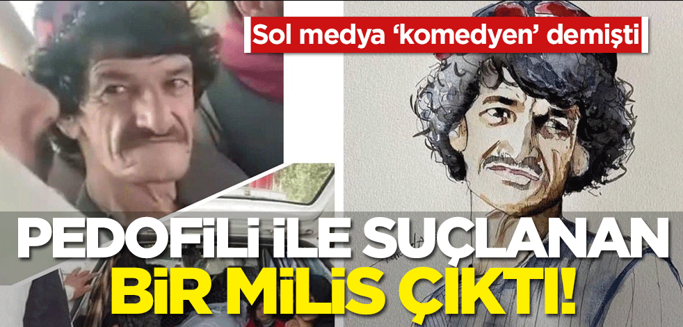 Sol medya 'komedyen' olarak pazarladı! 'Nazar Muhammed' pedofili ile suçlanan bir milis çıktı