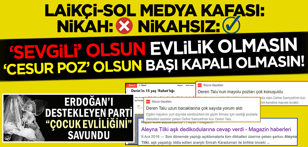 Solak medyanın 'iğrenç' zihniyeti: Sevgili olsun ama evli olmasın!