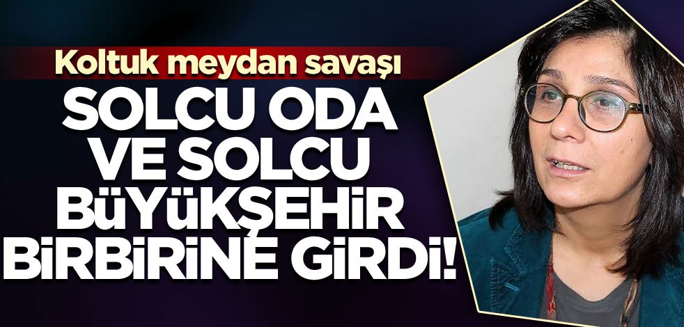 Solcu oda ve solcu büyükşehir birbirine girdi